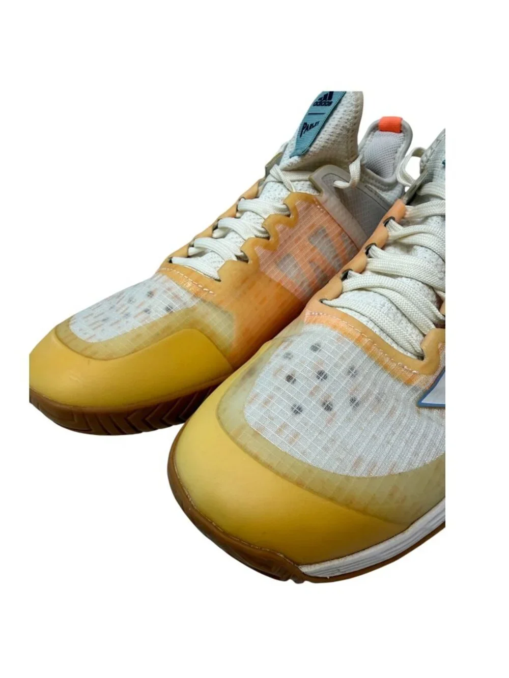 Adidas Adizero Ubersonic Parley Womens 9.5  Sneakers Yellow Tennis Shoes
